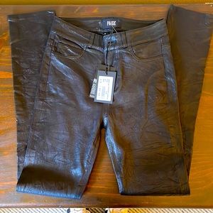 Paige Hoxton Stretch Leather Pant